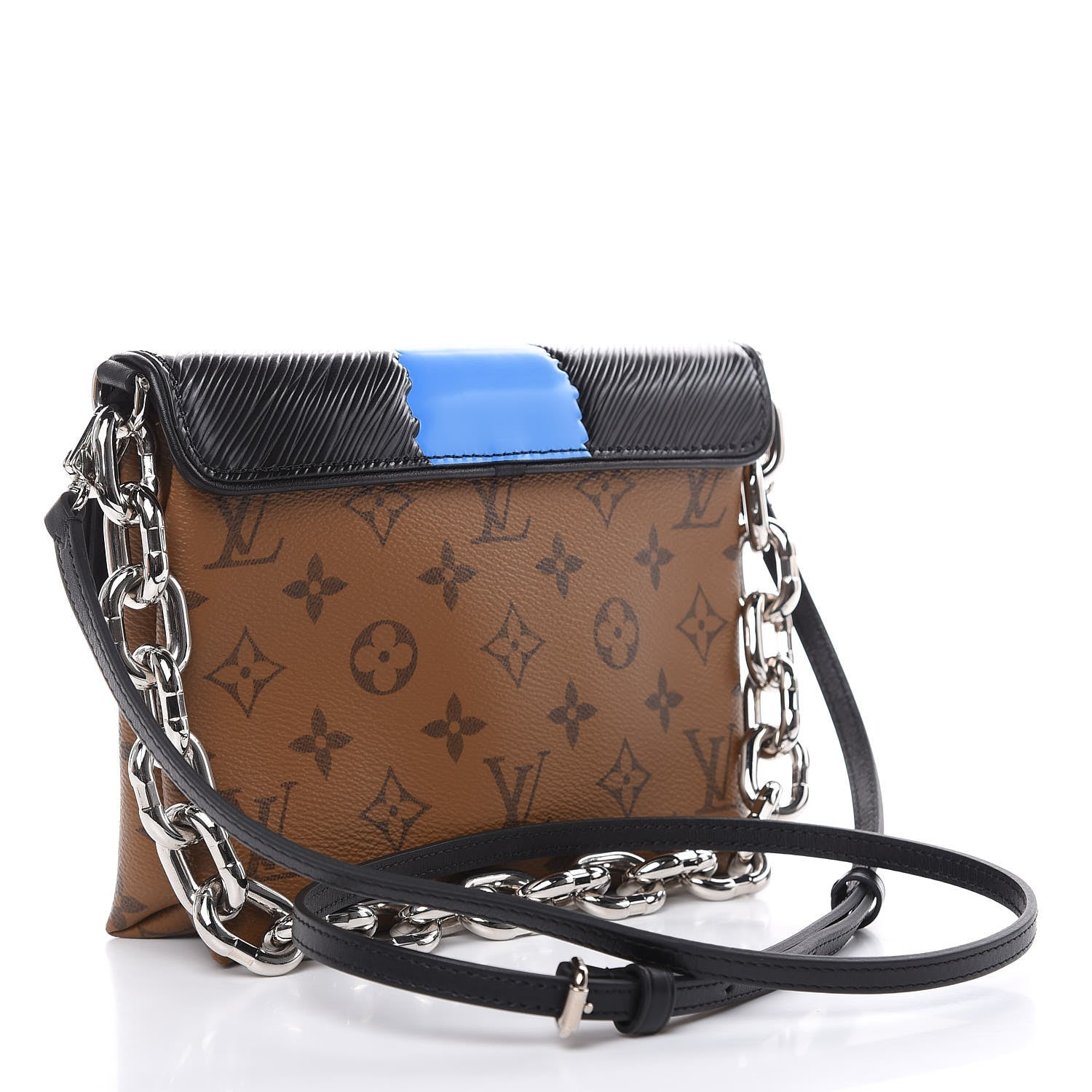 Louis Vuitton Reverse Monogram Kabuki Pochette Black 3 of 8