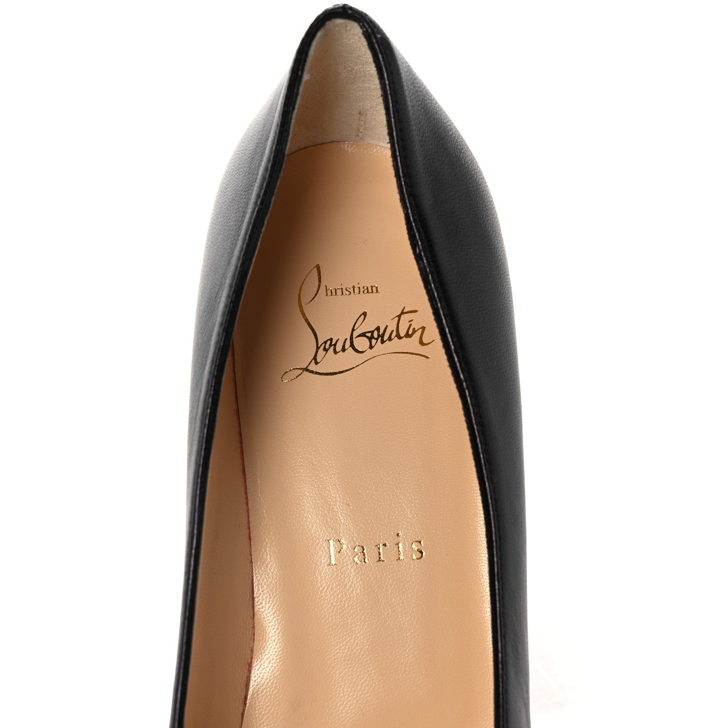 Christian Louboutin Nappa Kabetts 100 Pumps 39.5 Black Lucido 7 of 10