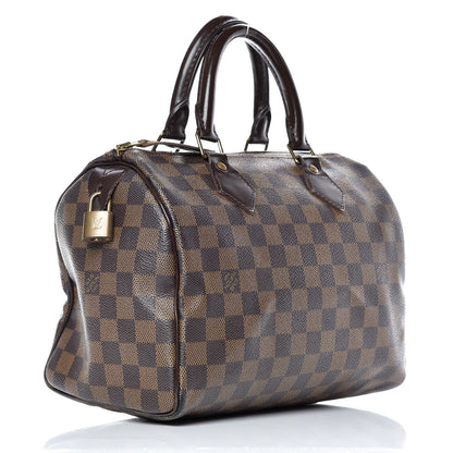 Louis Vuitton Damier Ebene Speedy 25 3 of 10