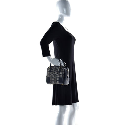 Loewe Jacquard Anagram Calfskin Amazona 19 Black Navy 3 of 17