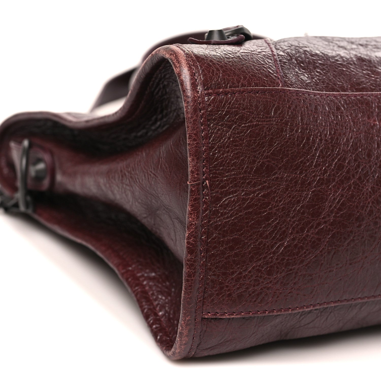 Balenciaga Agneau Classic Hardware Medium Le City Dark Burgundy 9 of 11