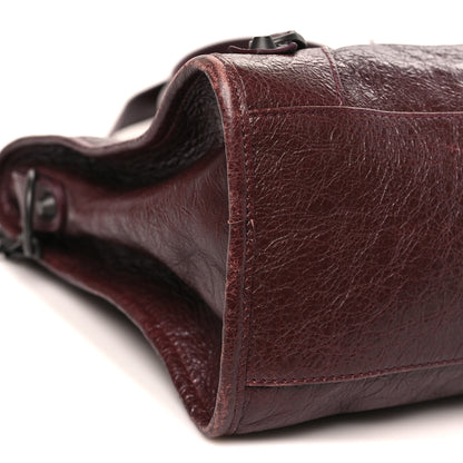 Balenciaga Agneau Classic Hardware Medium Le City Dark Burgundy 9 of 11