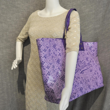 Louis Vuitton Cosmic Blossom GM Tote Violet 7 of 7