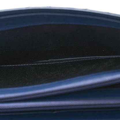 Chanel Lambskin Ultimate Stitch Clutch Flap Navy Blue 5 of 17
