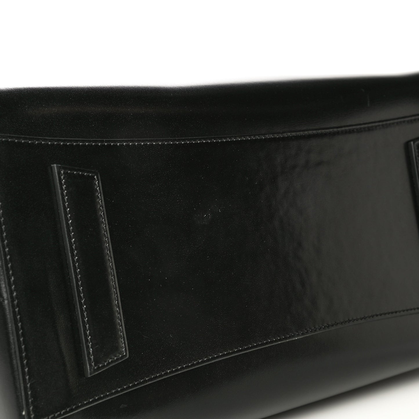 Shiny Lord Calfskin Medium Antigona Black