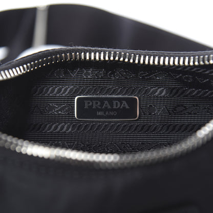 Prada Nylon Re-Edition 2005 Shoulder Bag Black 6 of 10