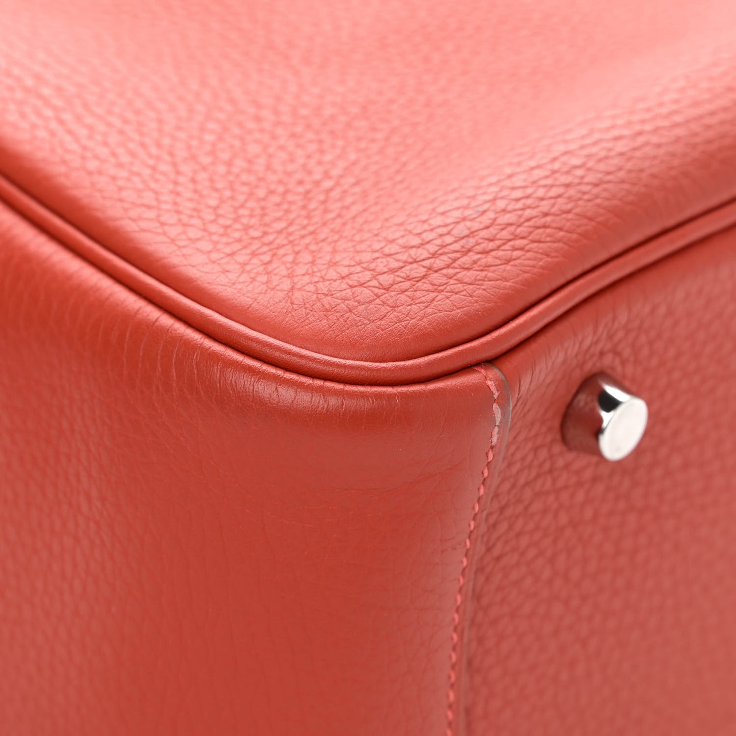 Taurillon Clemence Verso Lindy 30 Rouge Pivoine Rose Jaipur