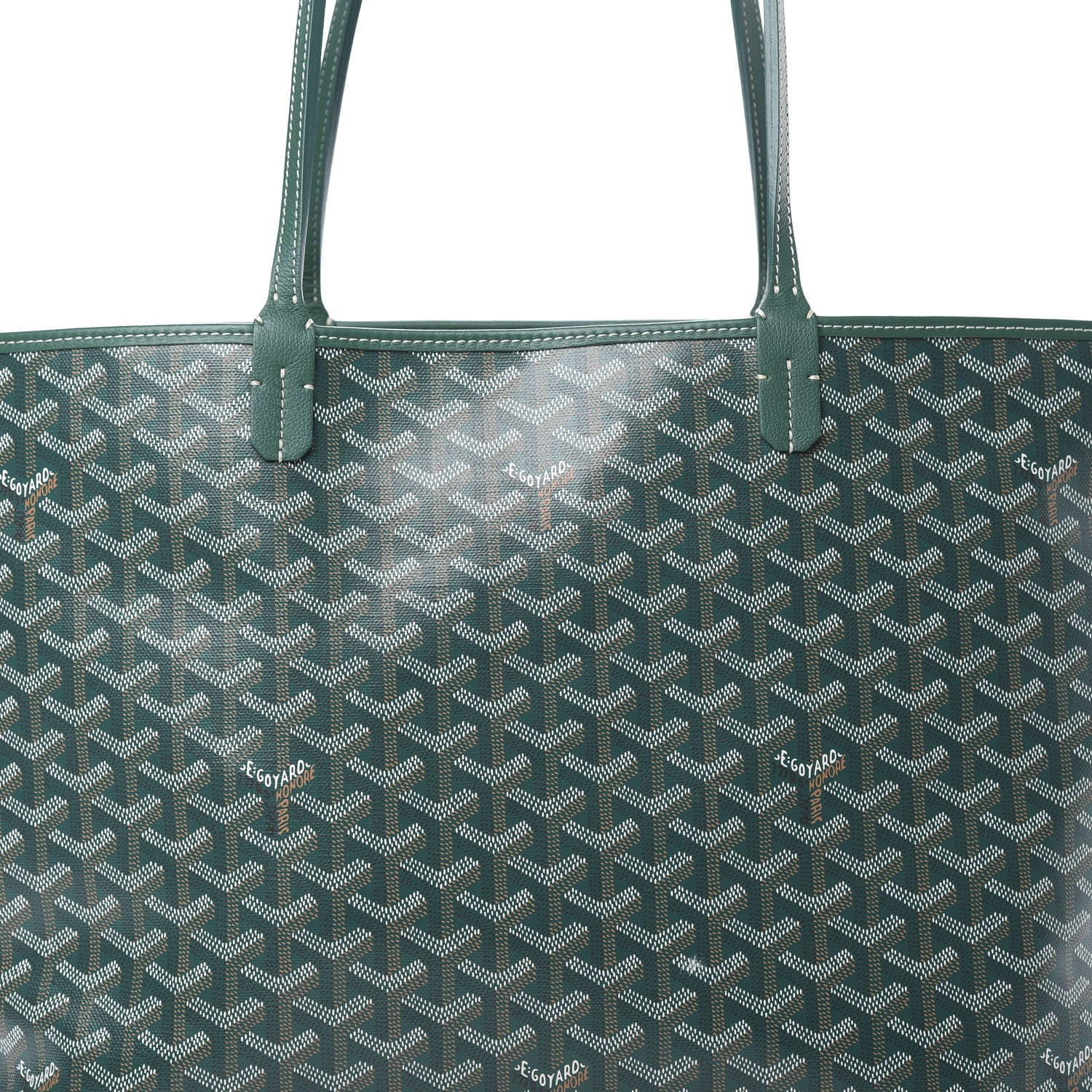 Goyard Goyardine Artois MM Green 8 of 12