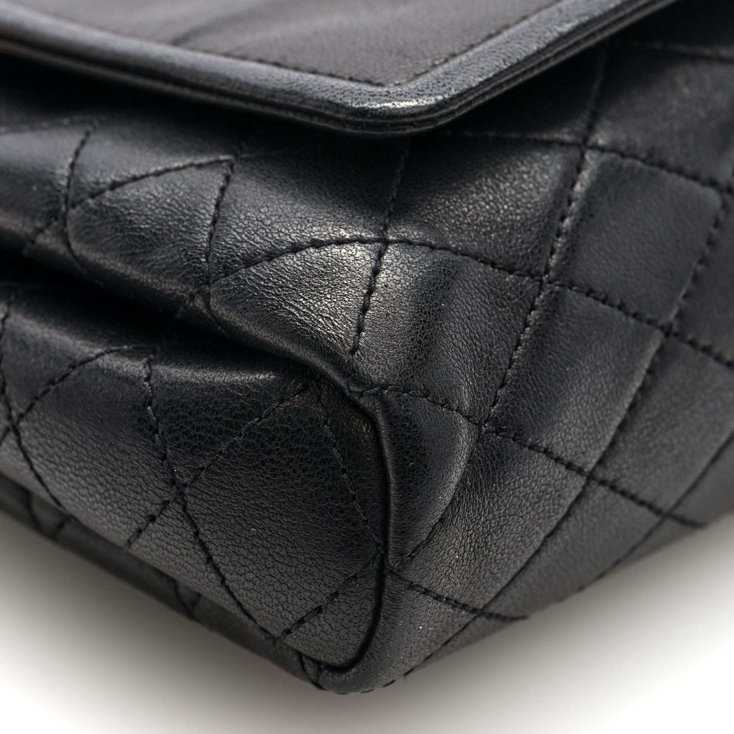 Saint Laurent Lambskin Quilted Monogram Mini Nolita Black 8 of 9