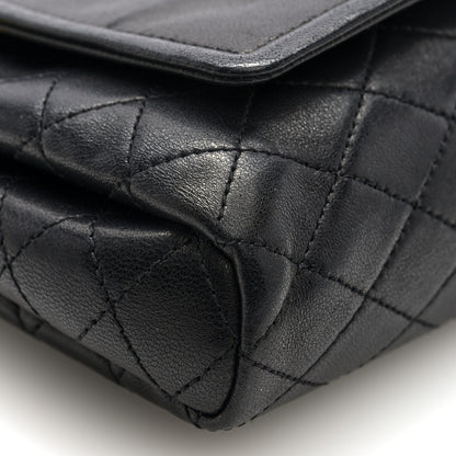Saint Laurent Lambskin Quilted Monogram Mini Nolita Black 8 of 9