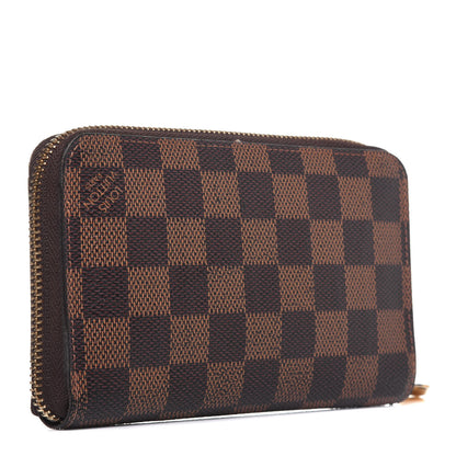 Louis Vuitton Damier Ebene Zippy Compact Wallet 3 of 9