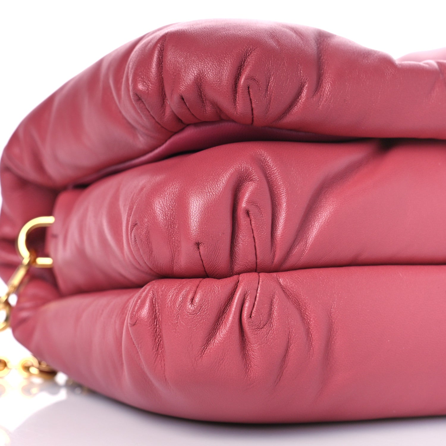 Loewe Lambskin Goya Puffer Bag Plumrose 7 of 8