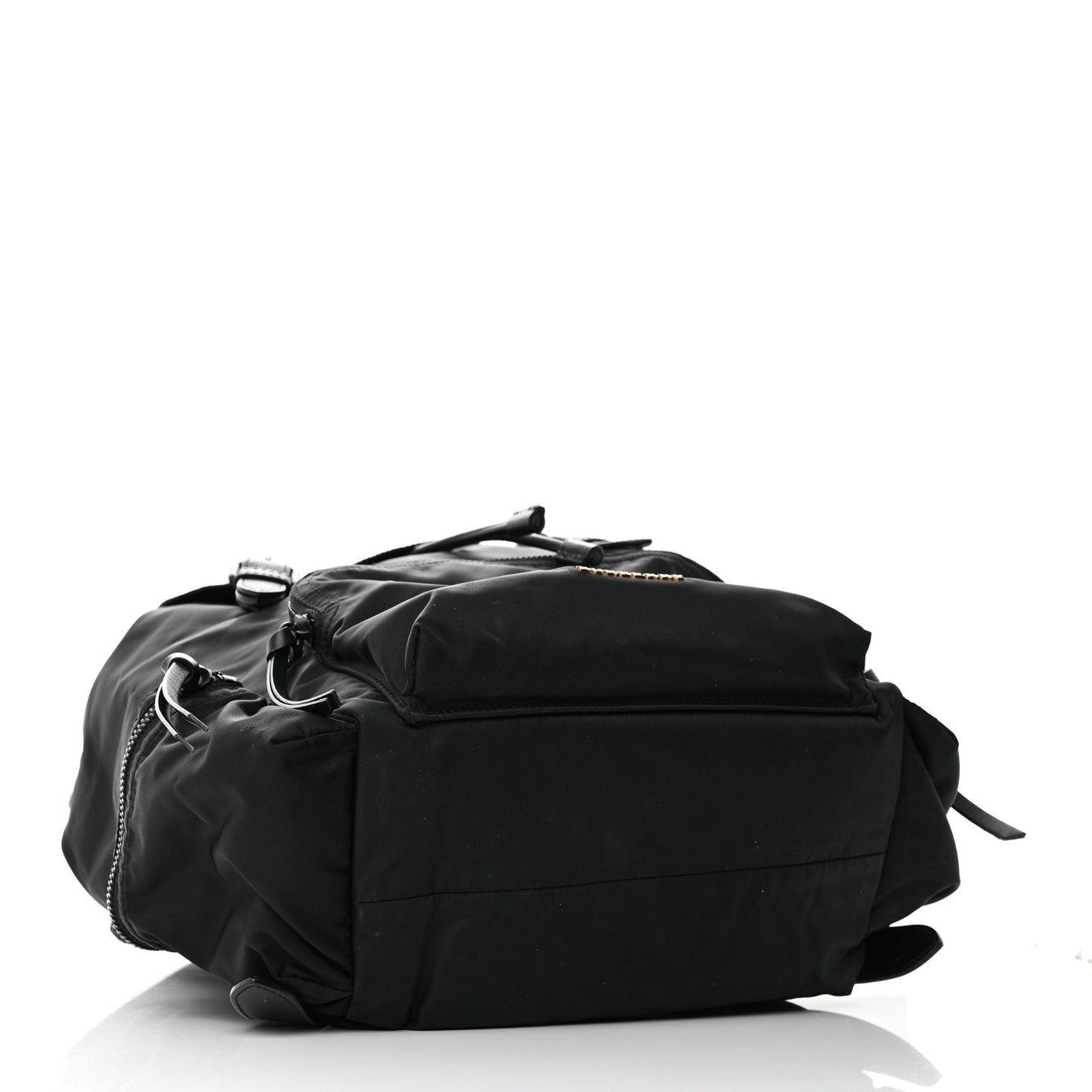 Technical Nylon Large Rucksack Backpack Black