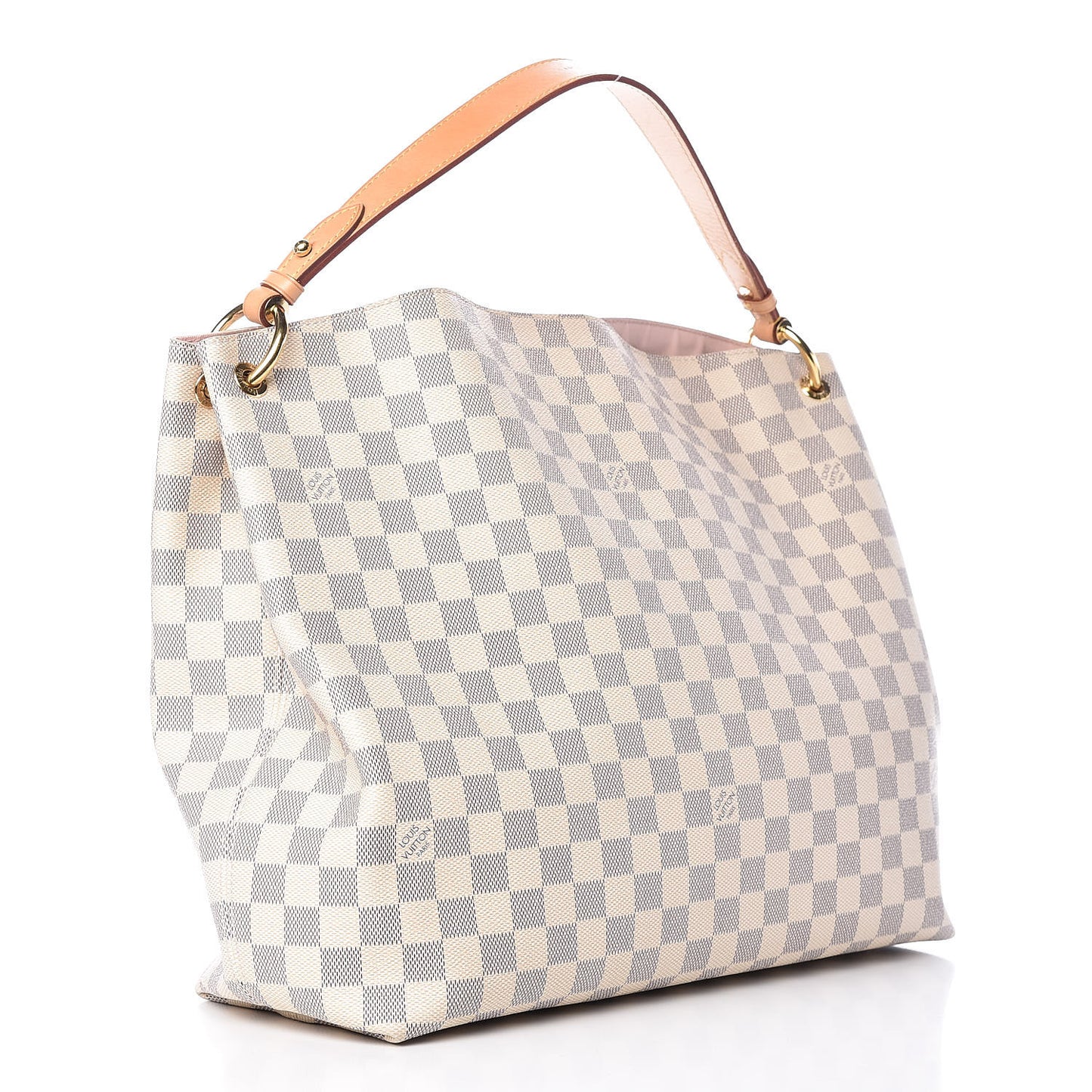 Damier Azur Graceful MM Rose Ballerine