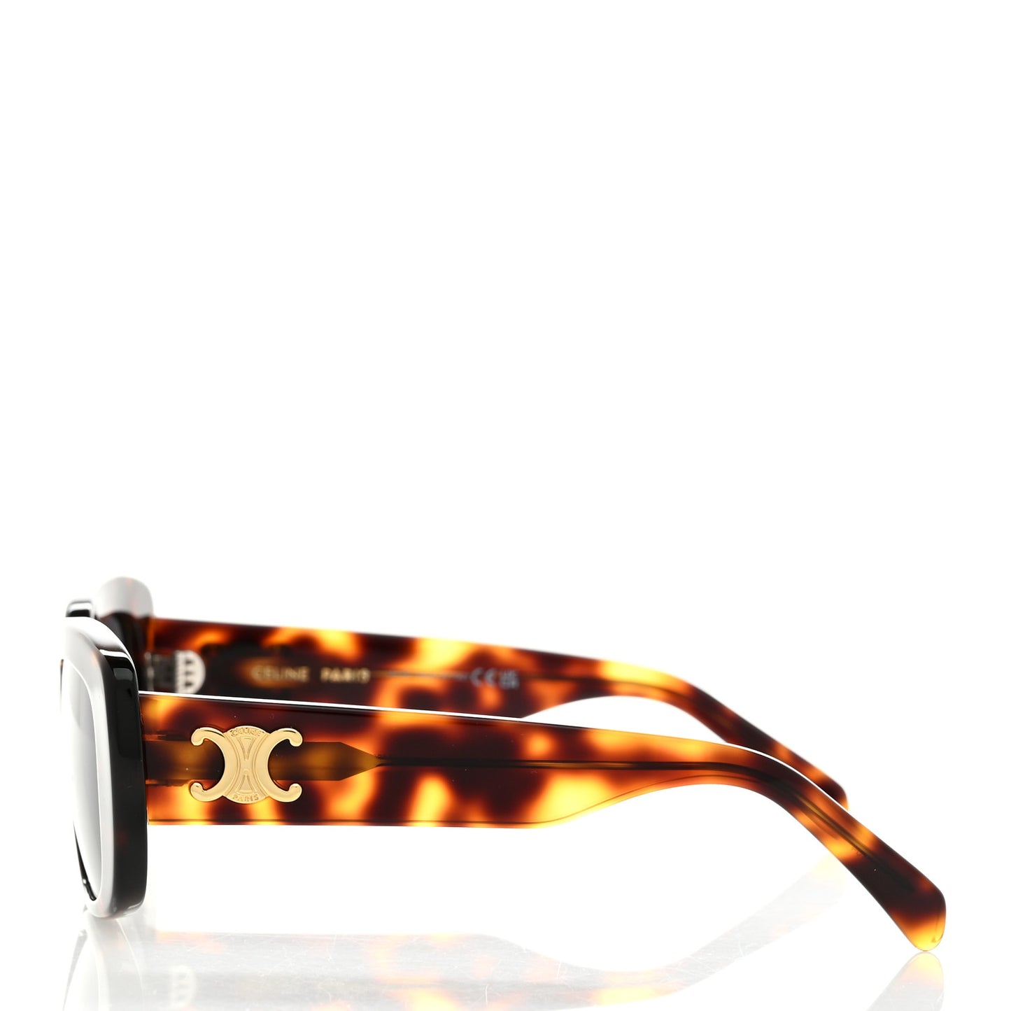 Acetate Sunglasses CL 40216U Blonde Havana