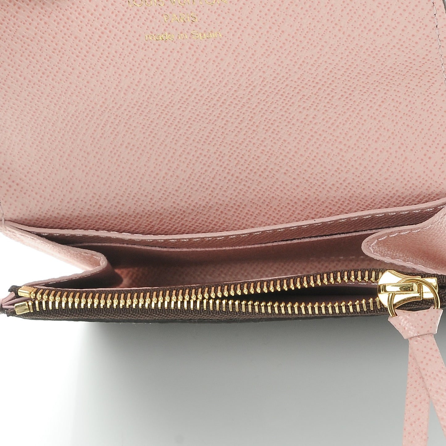 Monogram Rosalie Coin Purse Rose Ballerine