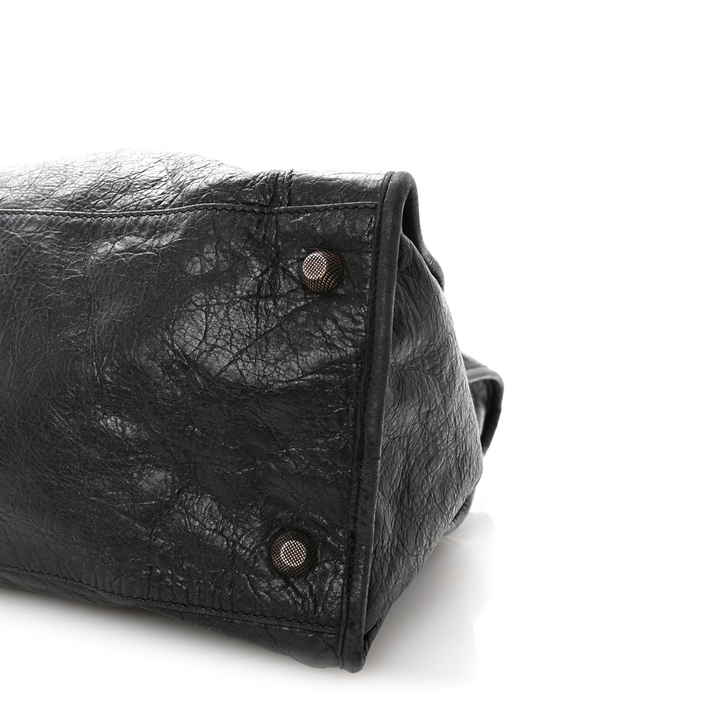 Agneau Giant 12 Rose Gold Hardware City Black