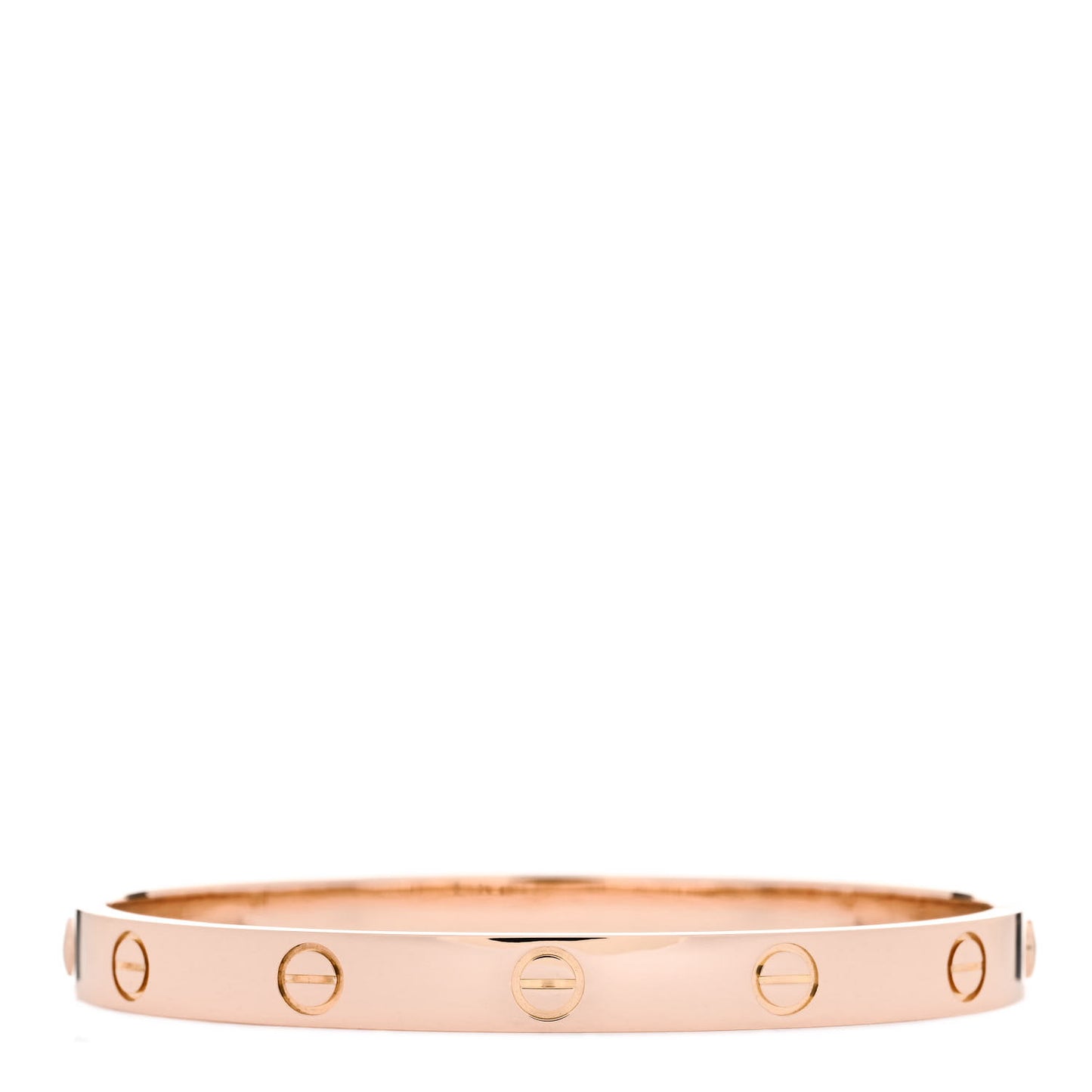 18K Pink Gold LOVE Bracelet 17