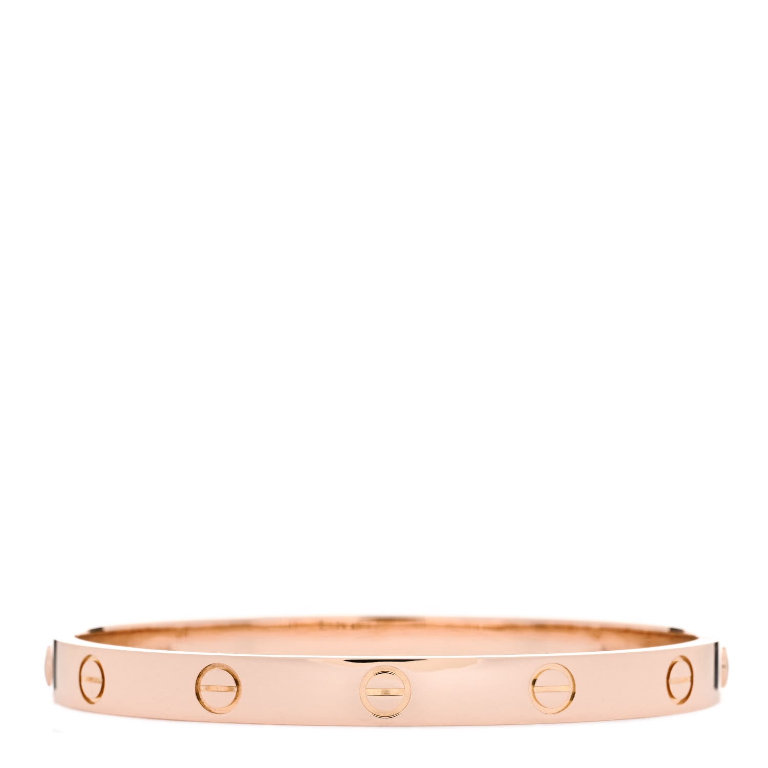 Cartier 18K Pink Gold LOVE Bracelet 17 2 of 4