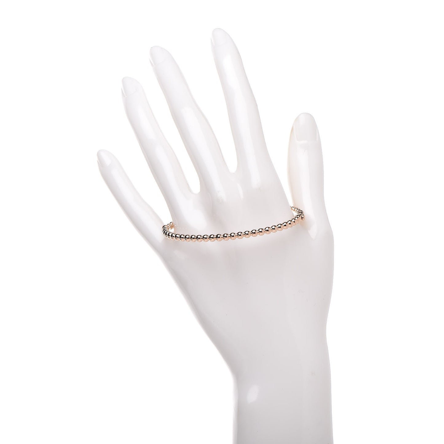 18K Rose Gold Perlee Pearls of Gold Bracelet M