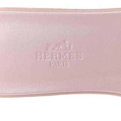 Hermes Calfskin Oran Sandals 36 Rose Petale 7 of 10