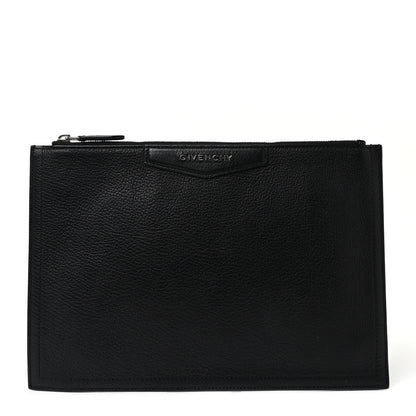 Givenchy Sugar Goatskin Medium Antigona Pouch Black 1 of 9