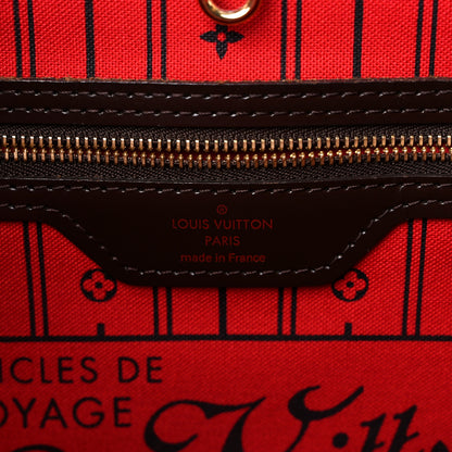 Louis Vuitton Damier Ebene Neverfull MM 6 of 19