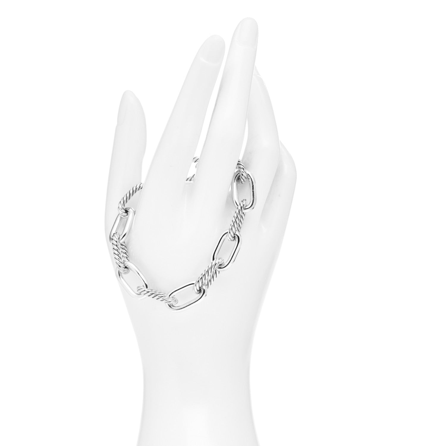 David Yurman Sterling Silver 11mm Madison Chain Bracelet 2 of 4