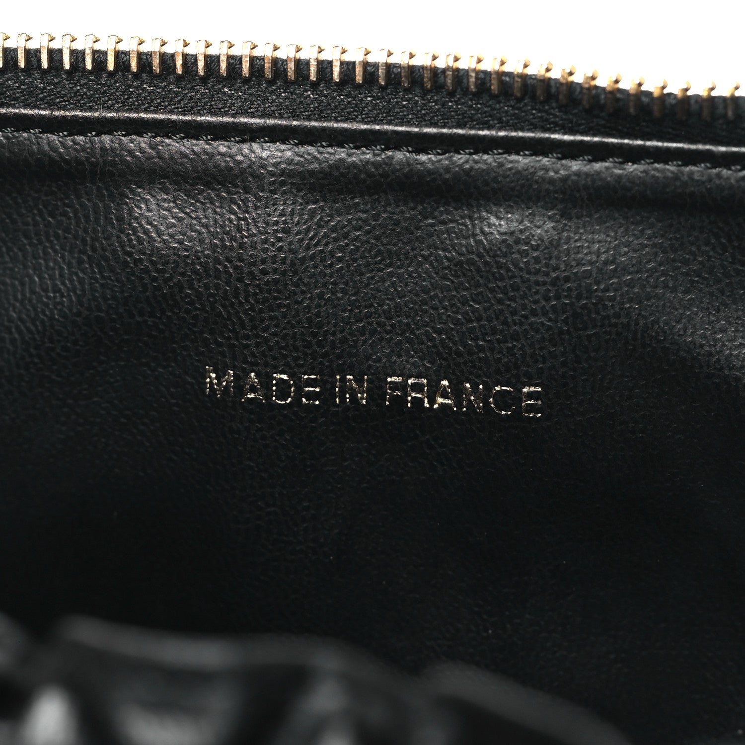 Chanel Caviar Vanity Cosmetic Case Black 7 of 11