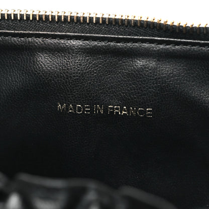 Chanel Caviar Vanity Cosmetic Case Black 7 of 11