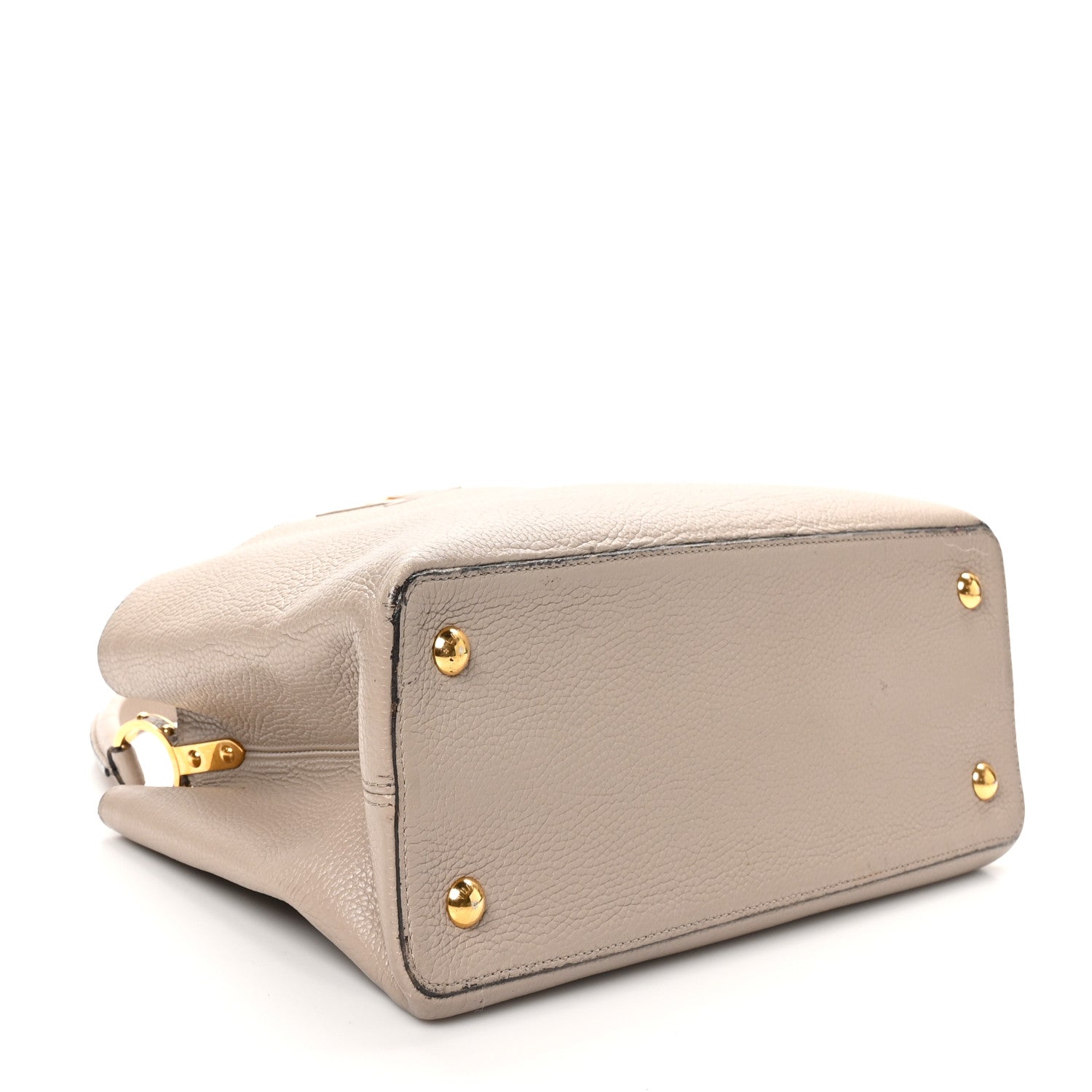 Louis Vuitton Taurillon Capucines MM Galet 4 of 12