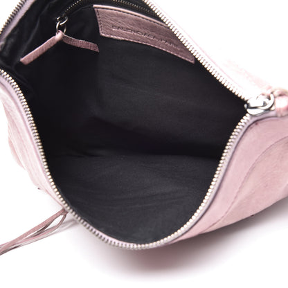 Balenciaga Agneau Classic Hardware Zip Clutch Lilac 5 of 12