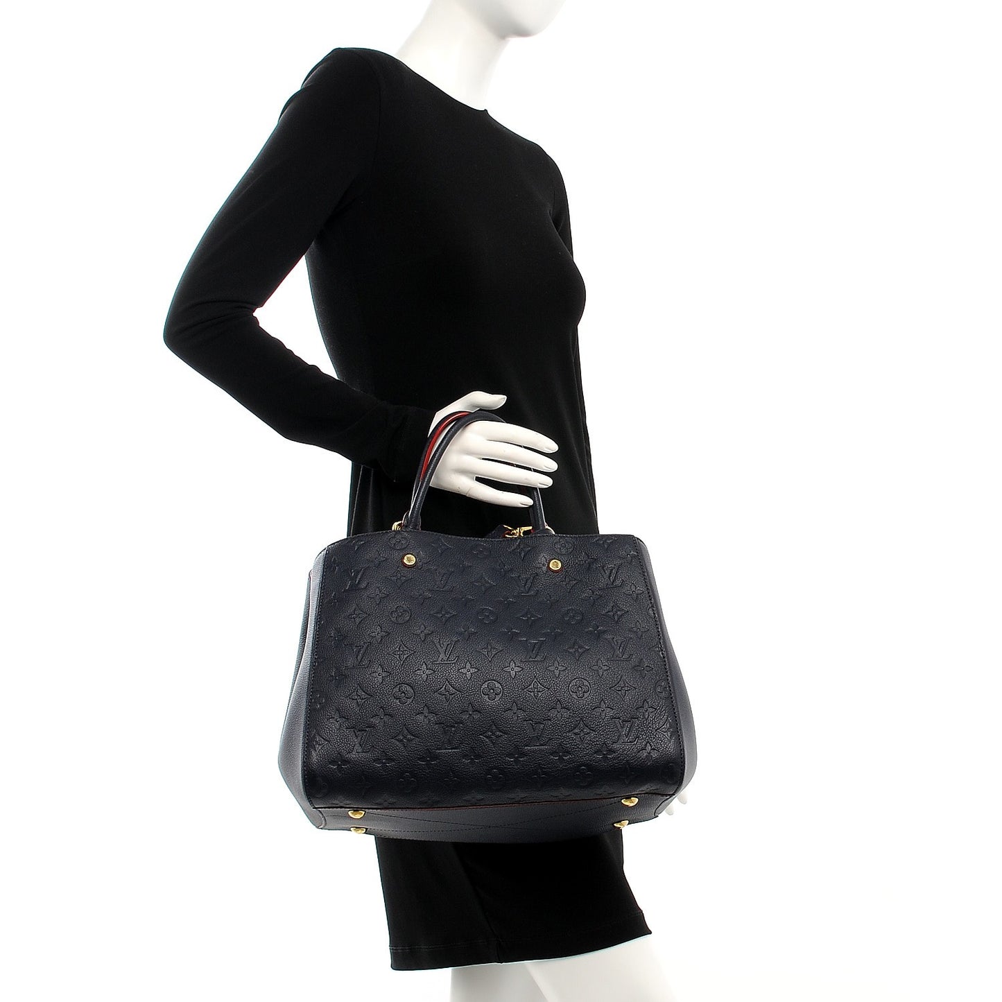 Empreinte Montaigne GM Marine Rouge