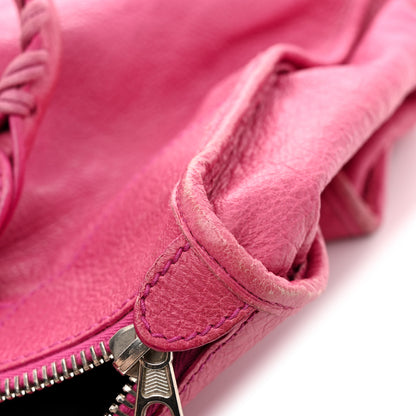 Balenciaga Agneau Giant 21 Silver Hardware Work Cyclamen Fucsia 13 of 14