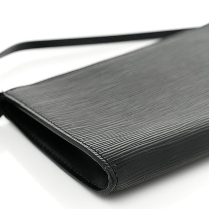 Louis Vuitton Epi Pochette Accessories 24 Black 9 of 9