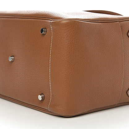 Hermes Taurillon Clemence Lindy 34 Gold 10 of 11