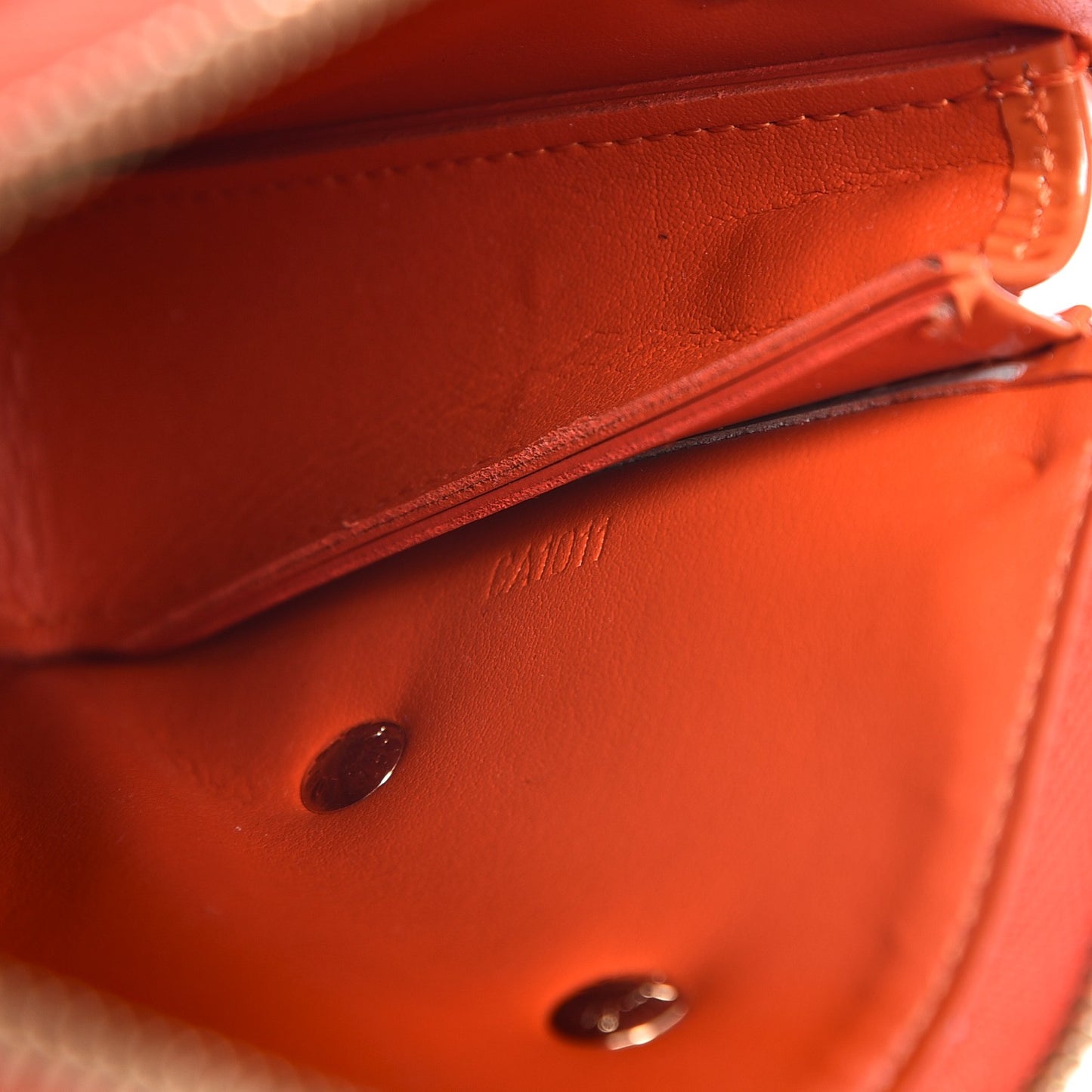 Vernis Lexington Fleurs Pochette Orange