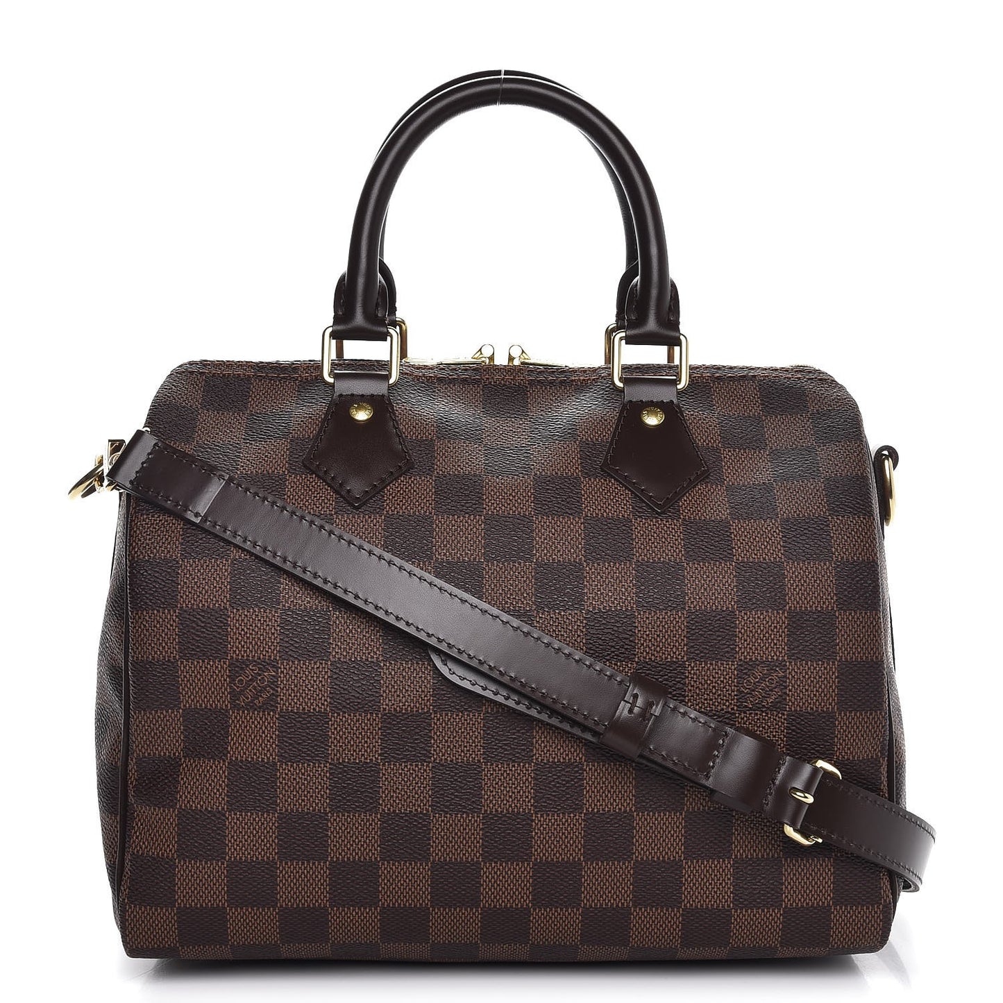 Damier Ebene Speedy Bandouliere 25