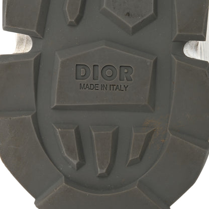 Christian Dior Calfskin Mens CD1 Sneakers 45 Blue White 8 of 9