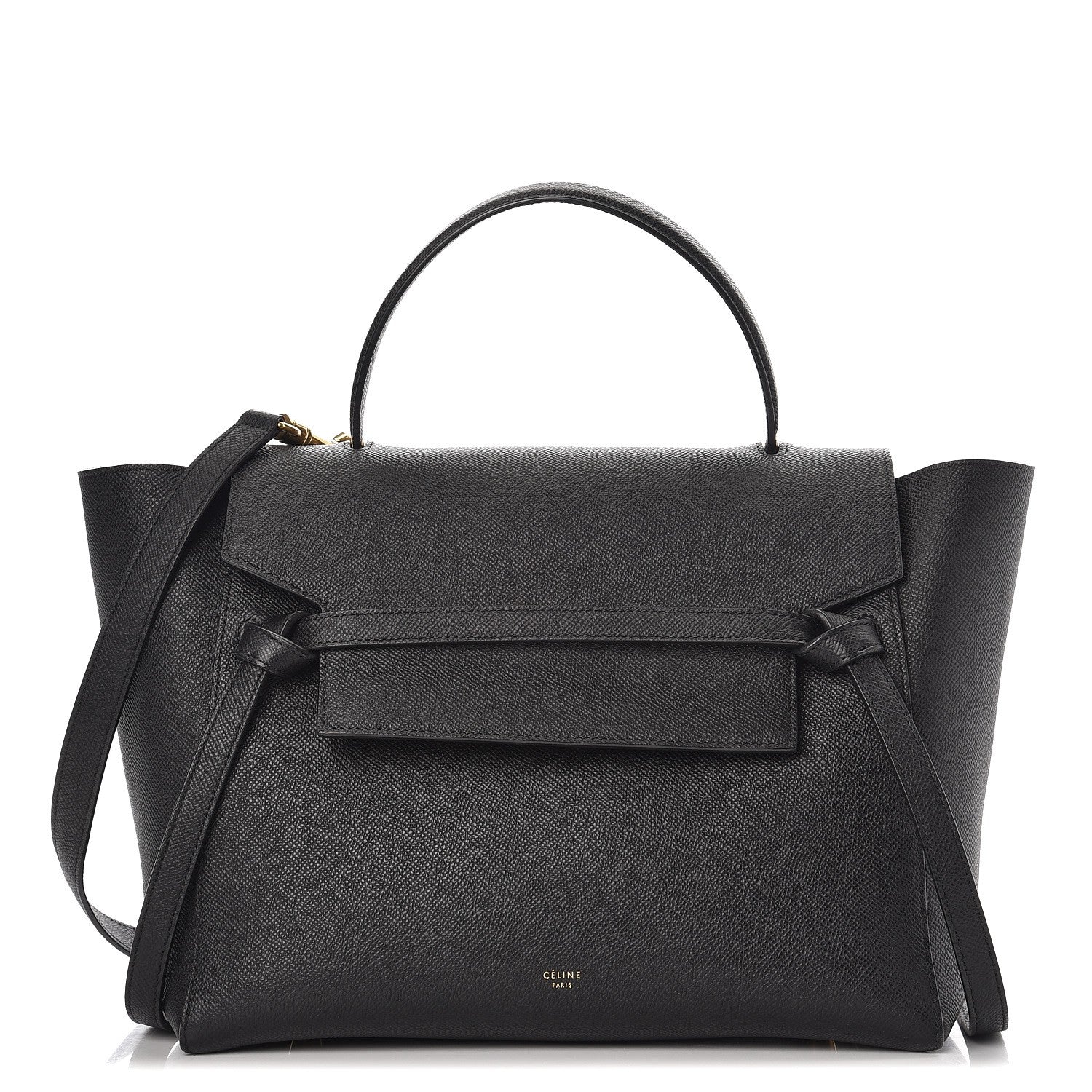 Celine Grained Calfskin Mini Belt Bag Black 1 of 7