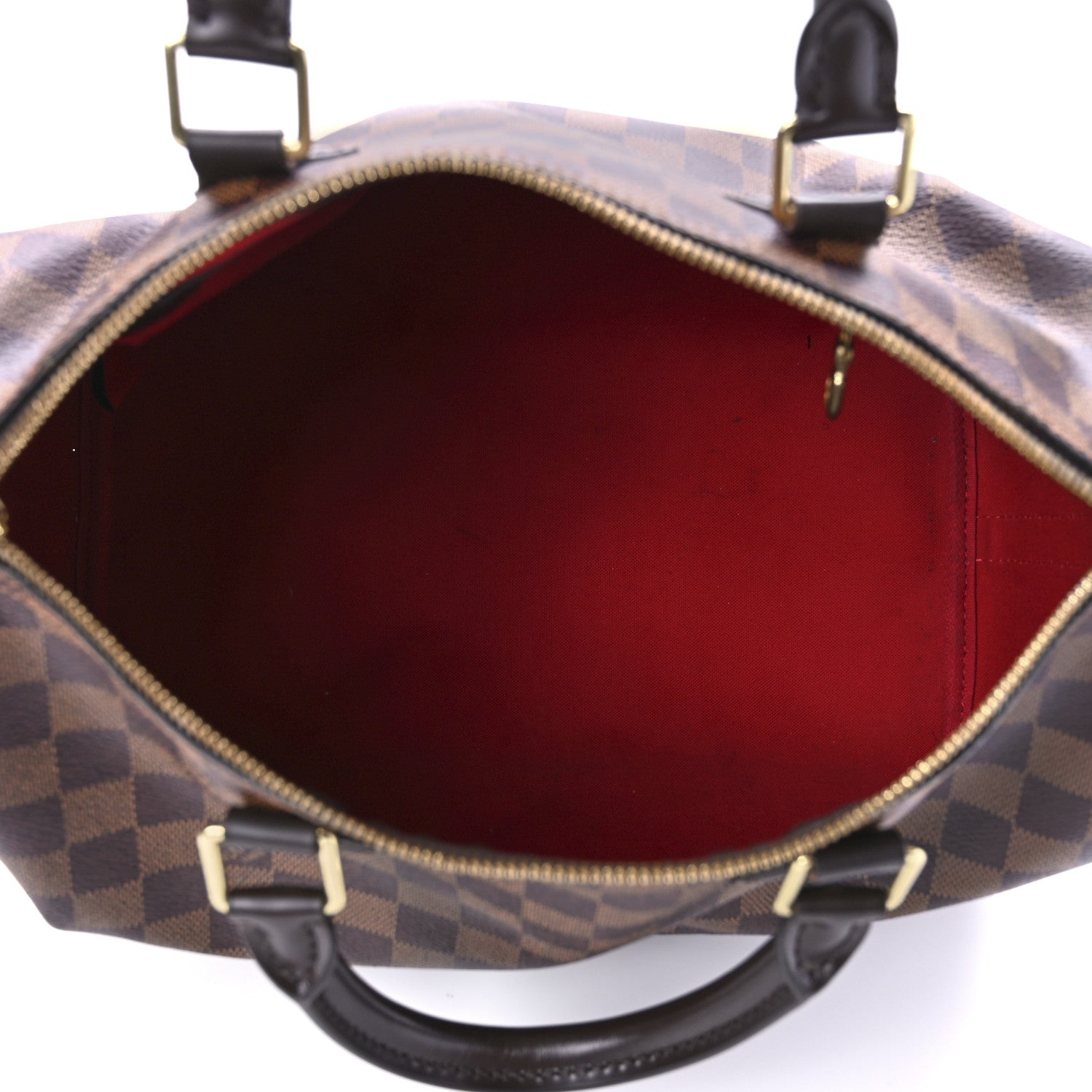 Louis Vuitton Damier Ebene Speedy Bandouliere 30 6 of 12