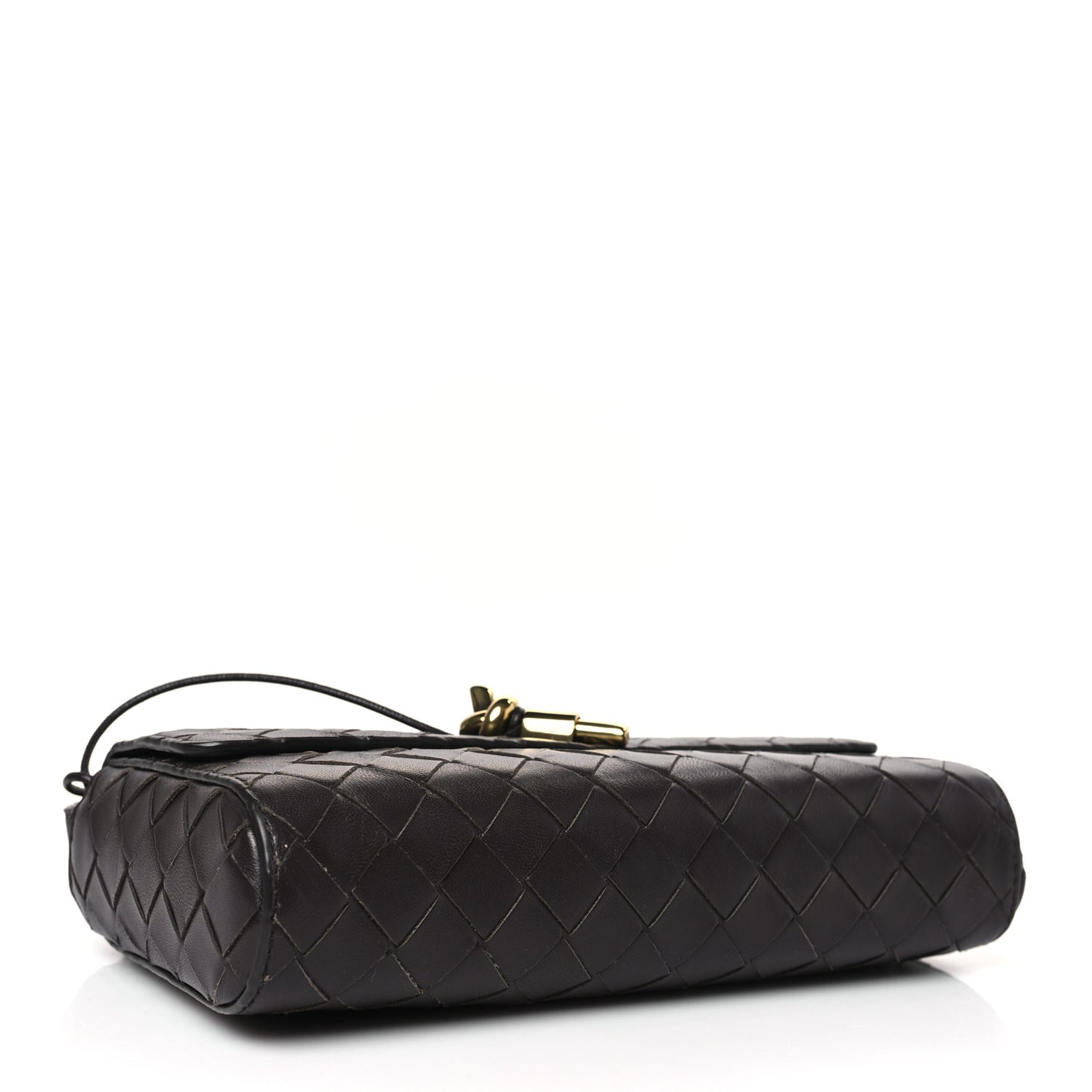 Nappa Intrecciato Andiamo Shoulder Bag Fondant