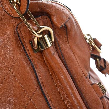 Chloe Sheepskin Stitched Small Paraty Caramel 22 of 22