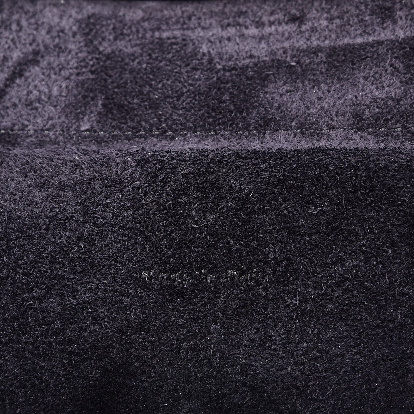 Baby Grained Calfskin Mini Belt Bag Black