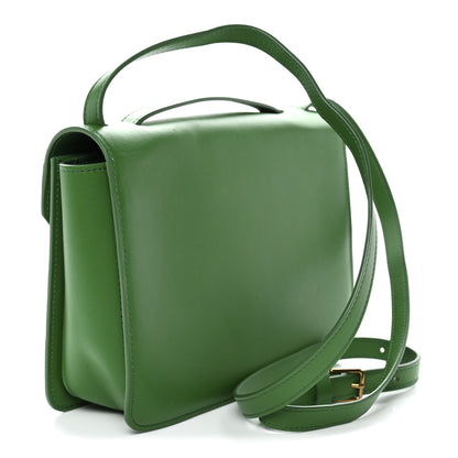 Mansur Gavriel Smooth Calfskin M Frame Box Bag Grass 3 of 9