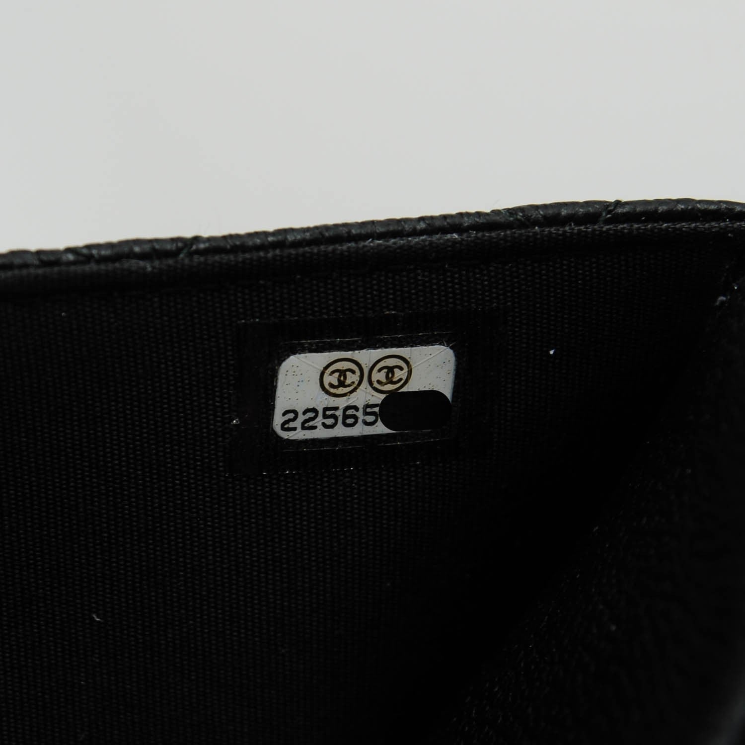 Chanel Caviar Quilted Boy Wallet On Chain WOC Black 8 of 8
