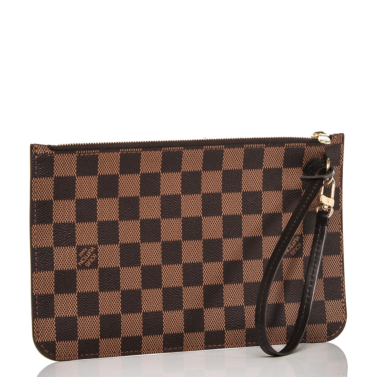 Louis Vuitton Damier Ebene Neverfull MM GM Pochette 3 of 6
