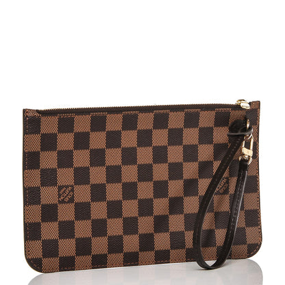 Louis Vuitton Damier Ebene Neverfull MM GM Pochette 3 of 6