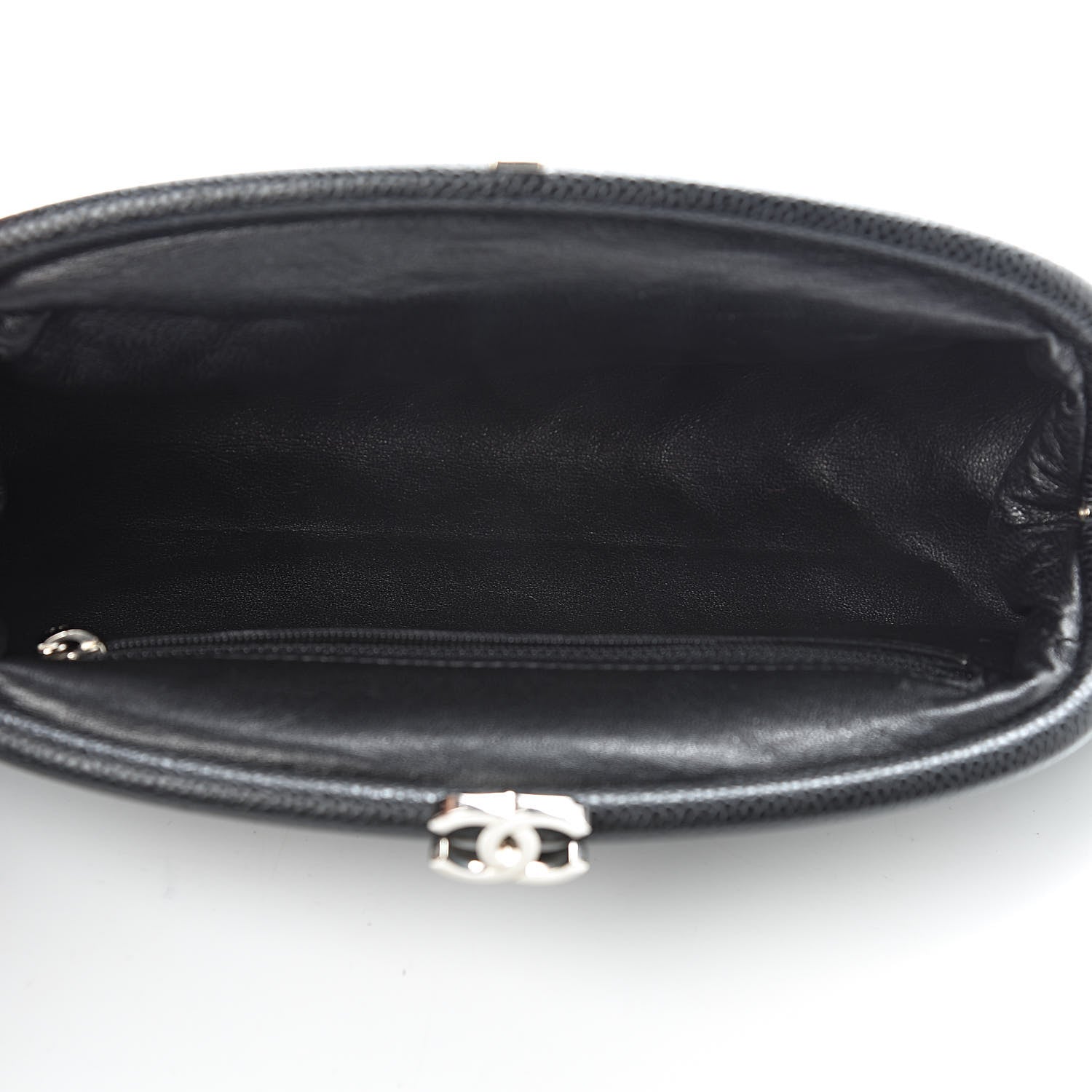 Chanel Caviar Quilted Timeless Clutch Black 5 of 7