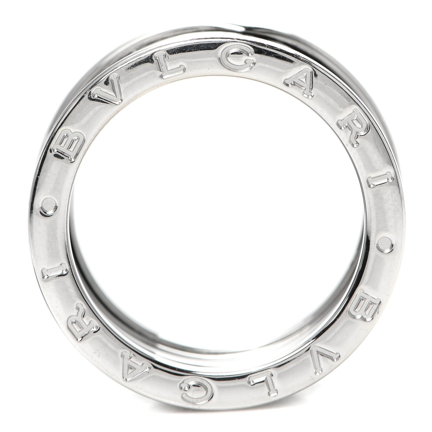 18K White Gold B.Zero1 Four-Band Ring 56 7.5